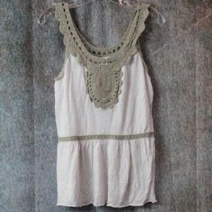 Banana republic crochet top